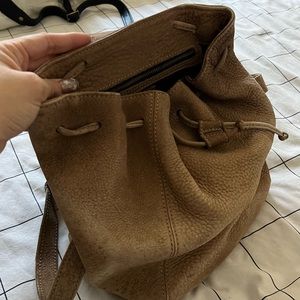 Coach Beige Backpack